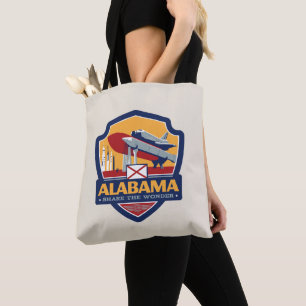Bolsa Tote Orgulho Estatal   Alabama