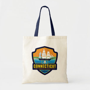 Bolsa Tote Orgulho Estatal Connecticut