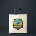 Bolsa Tote Orgulho Estatal | Maryland<br><div class="desc">Anderson Design Group é uma ilustração e design de prêmio vencedora em Nashville,  Tennessee. O fundador Joel Anderson dirige uma equipe de artistas talentosos para criar a arte original da poster,  que se parece com impressões clássicos de propaganda desde a 1920 até os anos 60.</div>