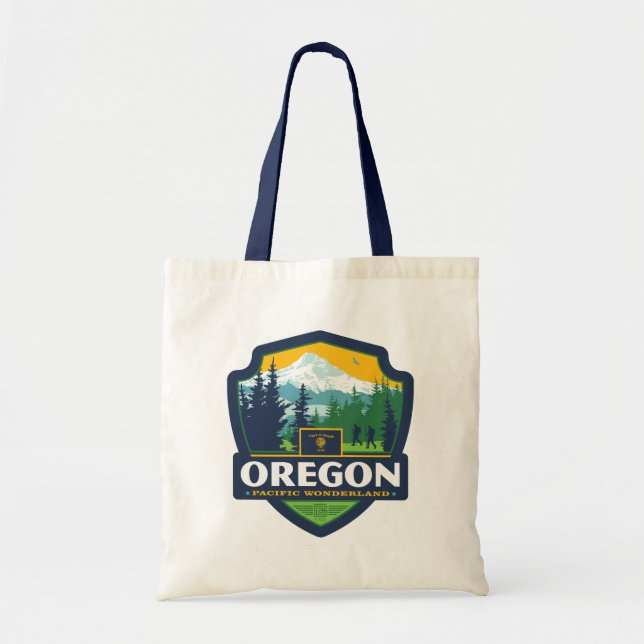 Bolsa Tote Orgulho Estatal | Oregon (Frente)