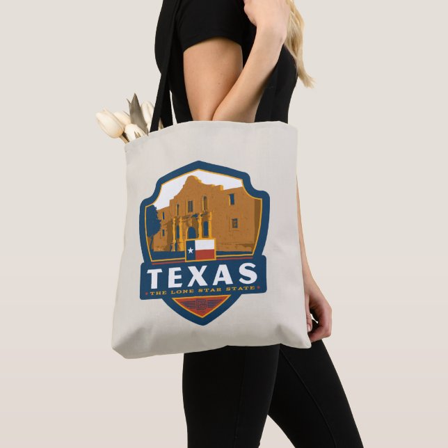 Bolsa Tote Orgulho Estatal | Texas (Close Up)