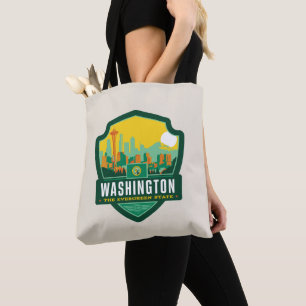Bolsa Tote Orgulho Estatal   Washington