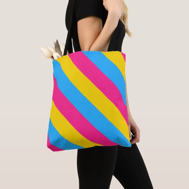 Bolsa Tote Orgulho Igualdade de Direitos A Diversidade Põe In (Close Up)