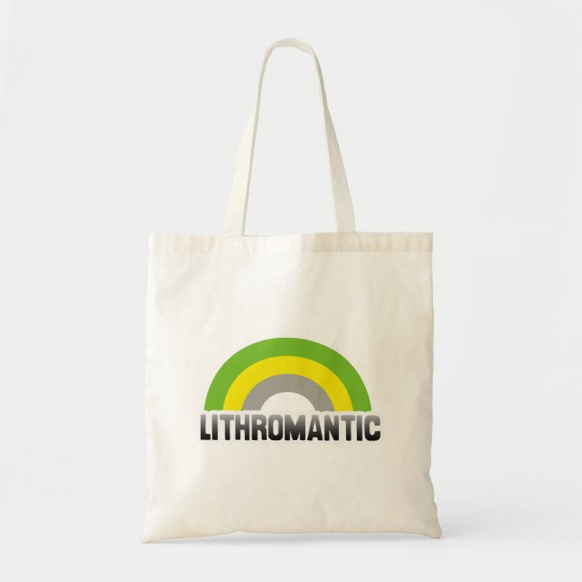 Bolsa Tote Orgulho Litromântico (Frente)