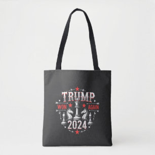 Bolsa Tote Orgulho Maga Trump Ganhou novamente o Dia da Inagu
