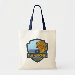 Bolsa Tote Orgulho   New Hampshire do estado