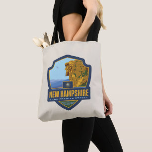 Bolsa Tote Orgulho New Hampshire do estado