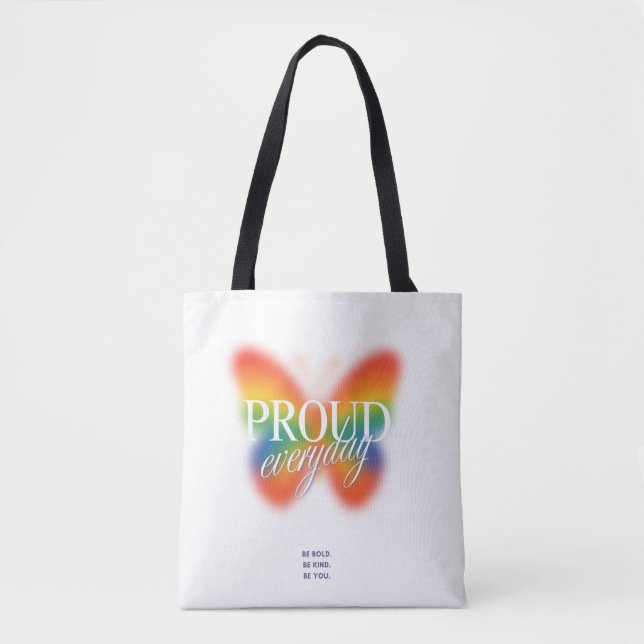 Bolsa Tote Orgulho todo dia (Frente)
