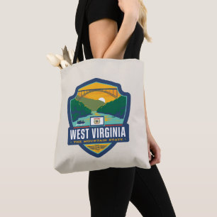 Bolsa Tote Orgulho   West Virginia do estado