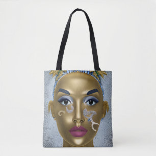 Bolsa Tote Orgulhoso Africano: Linda História Negra Retrato