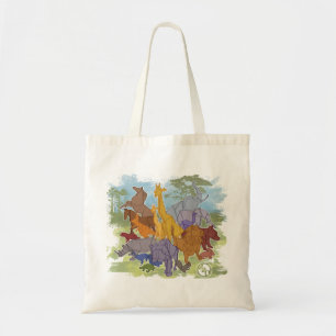 Bolsa Tote Origami Menagerie