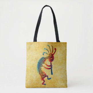 Bolsa Tote Ornamentos musicais KOKOPELLI + suas ideias