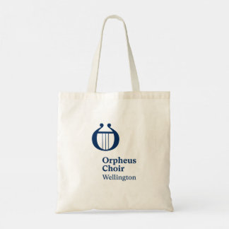 Bolsa Tote Orpheus Choir Wellington Tote Bags - logótipo azul