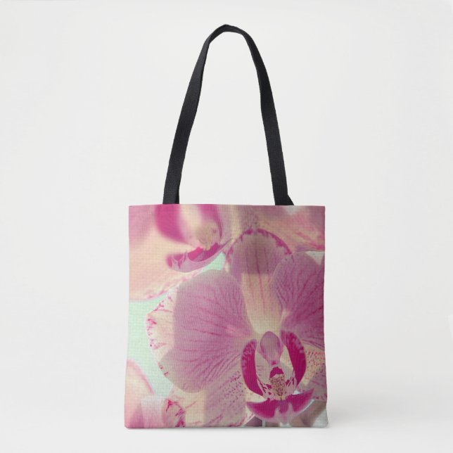 Bolsa Tote Orquídea Rosa (Frente)