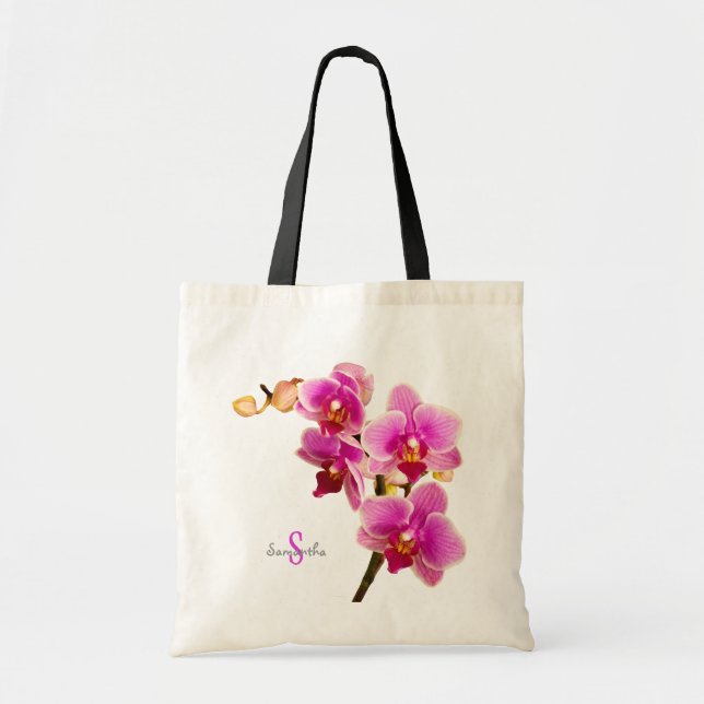 Bolsa Tote Orquídea Roxa (Frente)