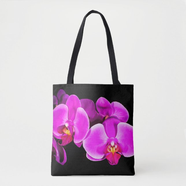 Bolsa Tote Orquídea viva (Frente)