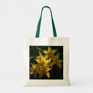Bolsa Tote Orquídeas Amarelas Sunlitivas Floral