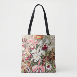 Bolsa Tote Orquídeas, Orquídeas Denusblumen de Ernst Haecke