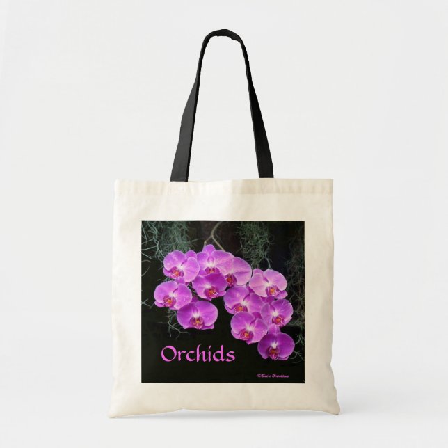 Bolsa Tote Orquídeas Orvalho-Beijadas (Frente)