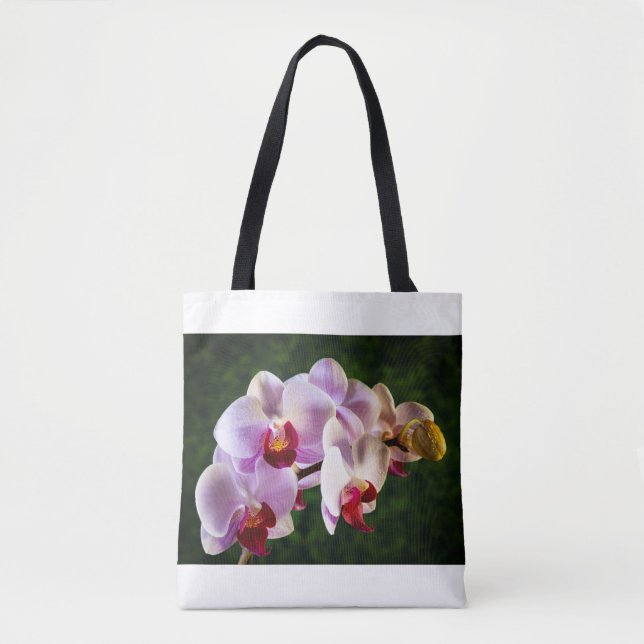 Bolsa Tote Orquídeas Rosa 0834 (Frente)