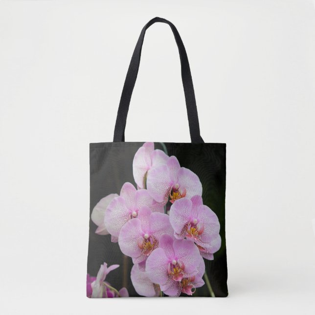 Bolsa Tote Orquídeas Rosa Posh (Frente)