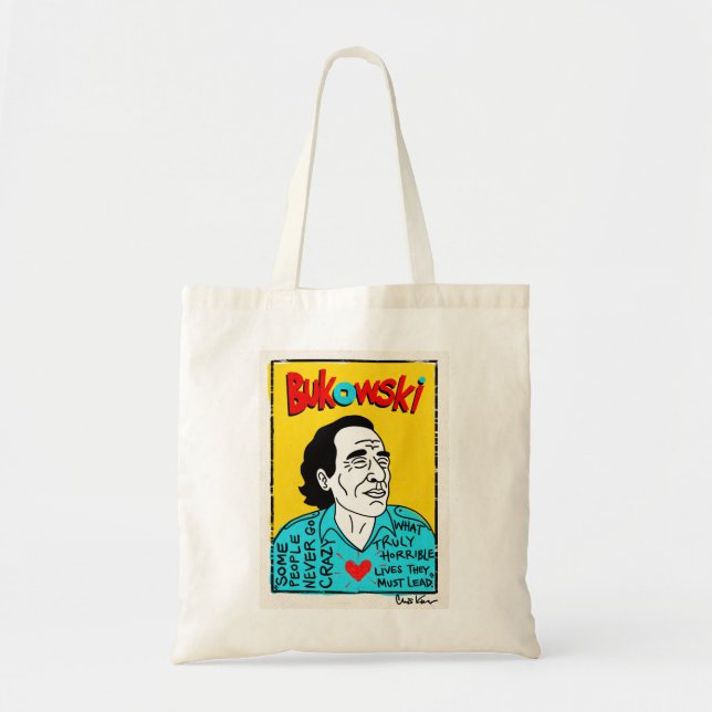 Bolsa Tote Orud Charles Bukowski Gift Filmes (Frente)
