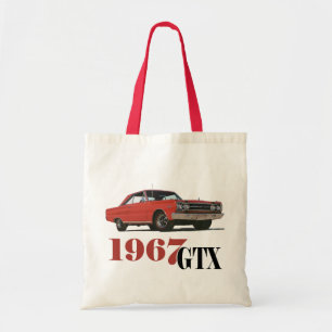 BOLSA TOTE OS 1967 GTX VERMELHOS