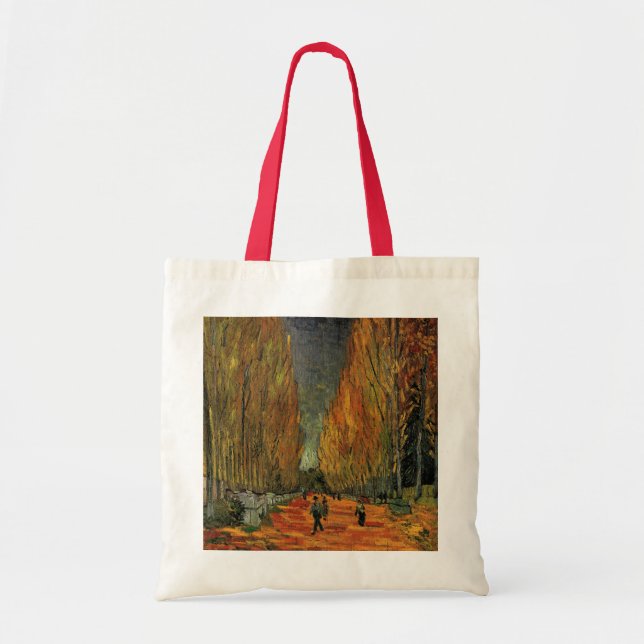Bolsa Tote Os Alyscamps (Cemitério) por Vincent van Gogh (Frente)