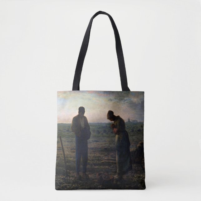 Bolsa Tote Os Angelus, Jean-Francois Millet, 1857-1859 (Frente)