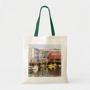 Bolsa Tote Os barcos amarraram Portland, Maine