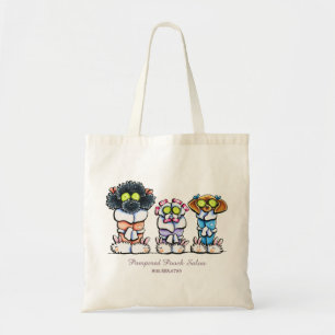 Bolsa Tote Os cães dos termas do Groomer do animal de