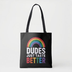 Bolsa Tote Os Caras São Mais Saborosos Presente Engraçado Org