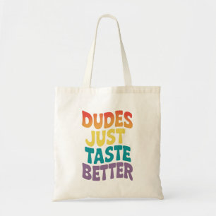 Bolsa Tote Os Caras São Muito Mais Gostosos Orgulho Gay Vinta