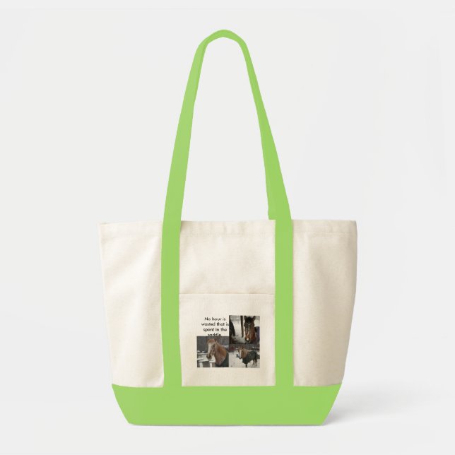 Bolsa Tote os cavalos da farpa (Frente)