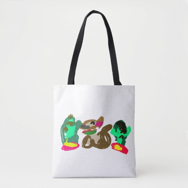 Bolsa Tote os chihuahuas são fofos (Frente)