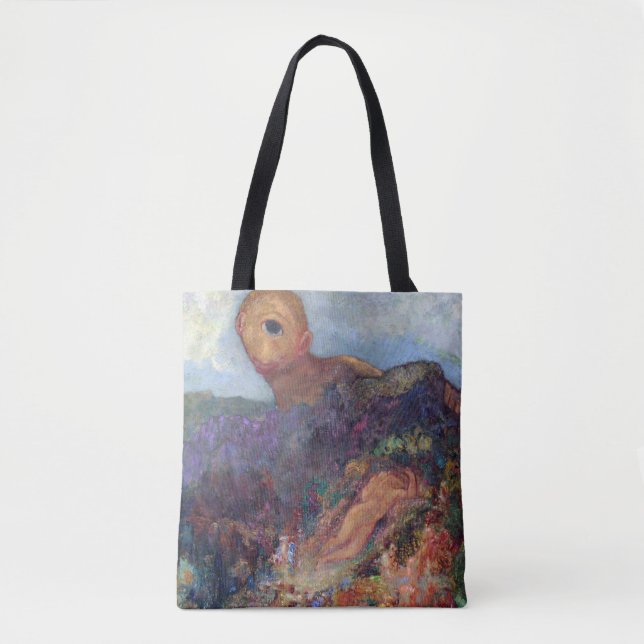 Bolsa Tote Os Ciclopes, Redon, 1898-1900 (Frente)