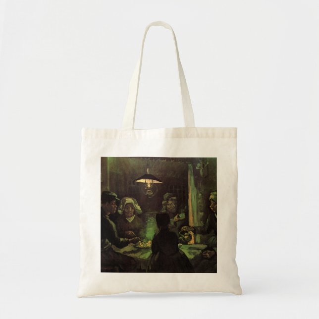 Bolsa Tote Os Comedores de Batata por Vincent van Gogh (Frente)