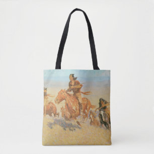 Bolsa Tote Os Corredores de Búfalo, Big Horn Basin por Reming