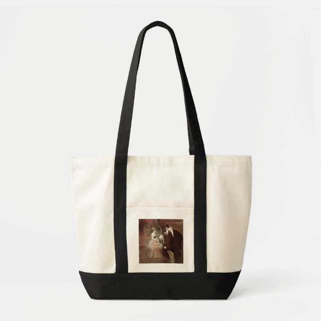 Bolsa Tote Os dançarinos, c.1925 (óleo em canvas) (Frente)