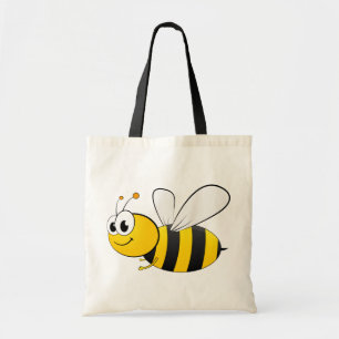 Bolsa Tote Os desenhos animados bonitos Bumble a abelha