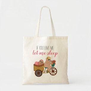 Bolsa Tote Os desenhos animados bonitos   da preguiça se voc