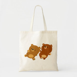 Bolsa Tote Os desenhos animados facetos bonitos carregam o sa