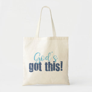 Bolsa Tote Os deuses obtiveram este azul