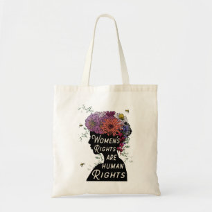Bolsa Tote Os direitos das mulheres são direitos humanos - o
