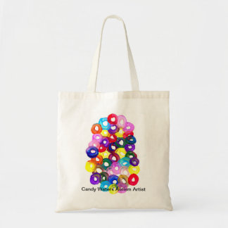 Bolsa Tote Os doces molham o artista do autismo