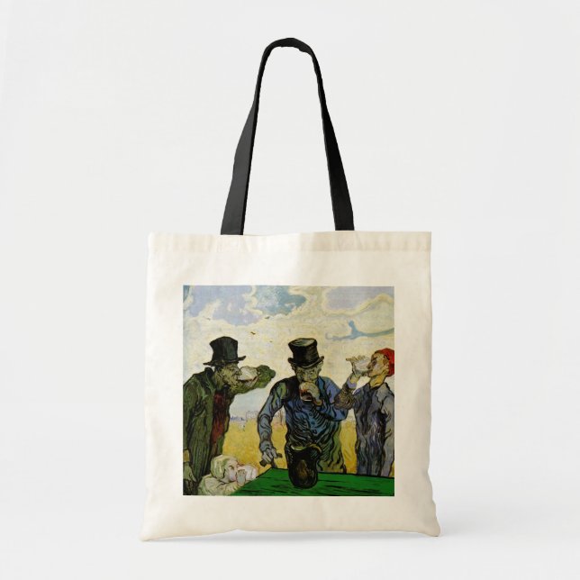 Bolsa Tote Os Drinkers de Vincent van Gogh (Frente)