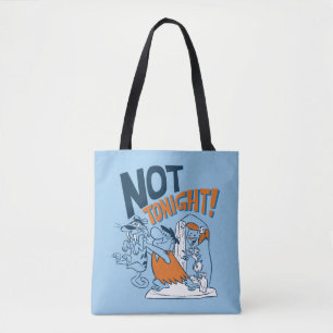 Bolsa Tote Os Flintstones  Esta Noite Não!