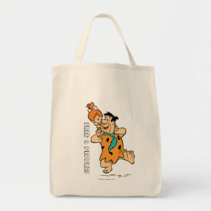 Bolsa Tote Os Flintstones Fred & Flintstone dos seixos