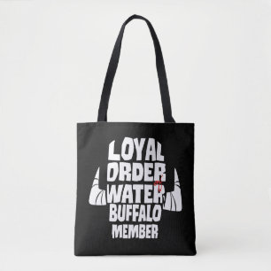 Bolsa Tote Os Flintstones  Ordem Leal Membro de Buffalo