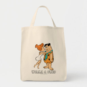 Bolsa Tote Os Flintstones Wilma que beija Fred